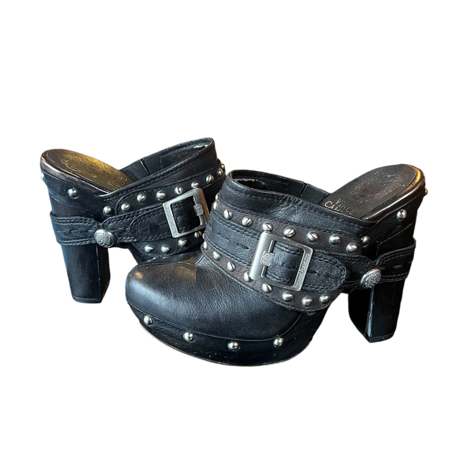 Studded Platform Buckle Mules (7)