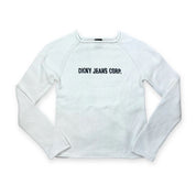 DKNY Jeans White Knit (M)