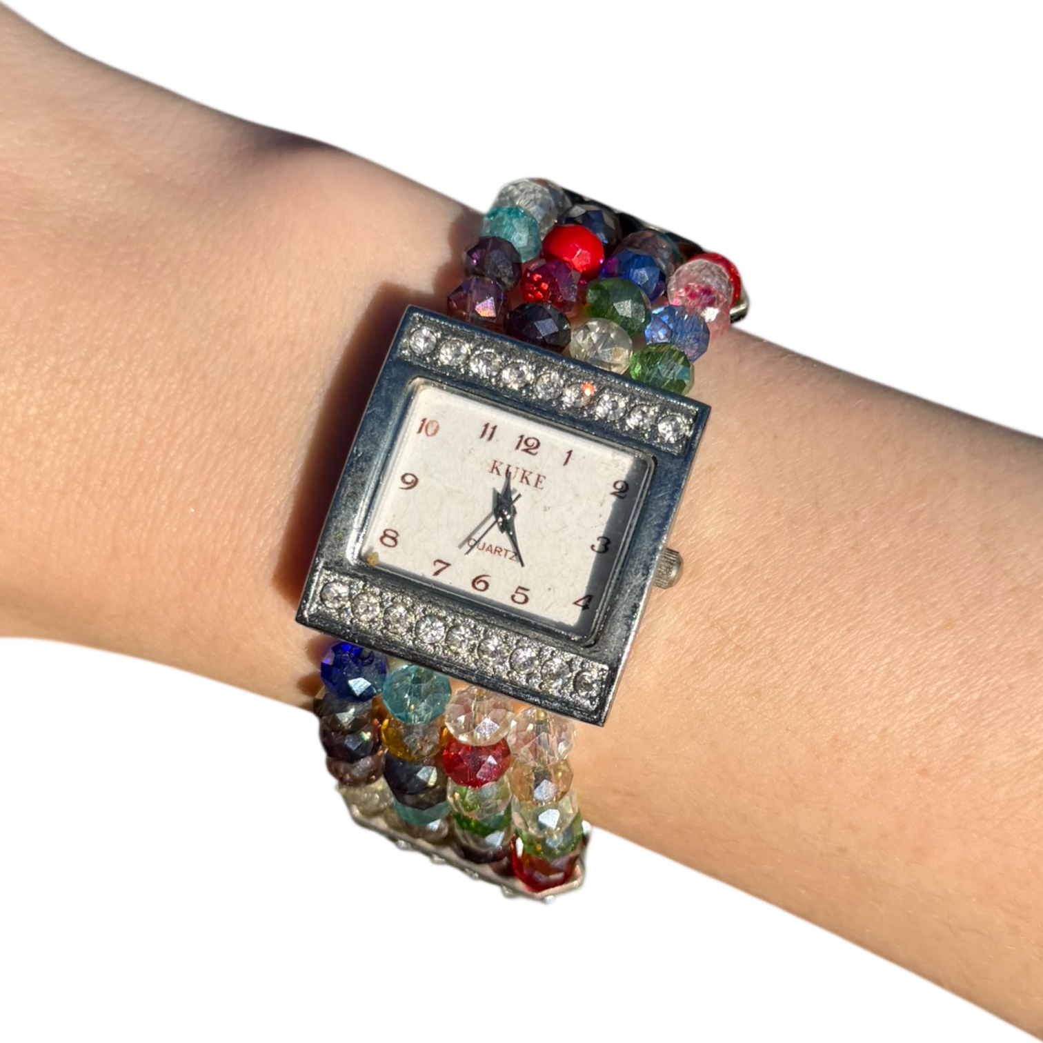 Crystal Beaded Watch