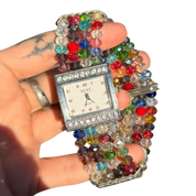 Crystal Beaded Watch