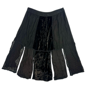 Noir Whimsigoth Maxi Skirt (XL)
