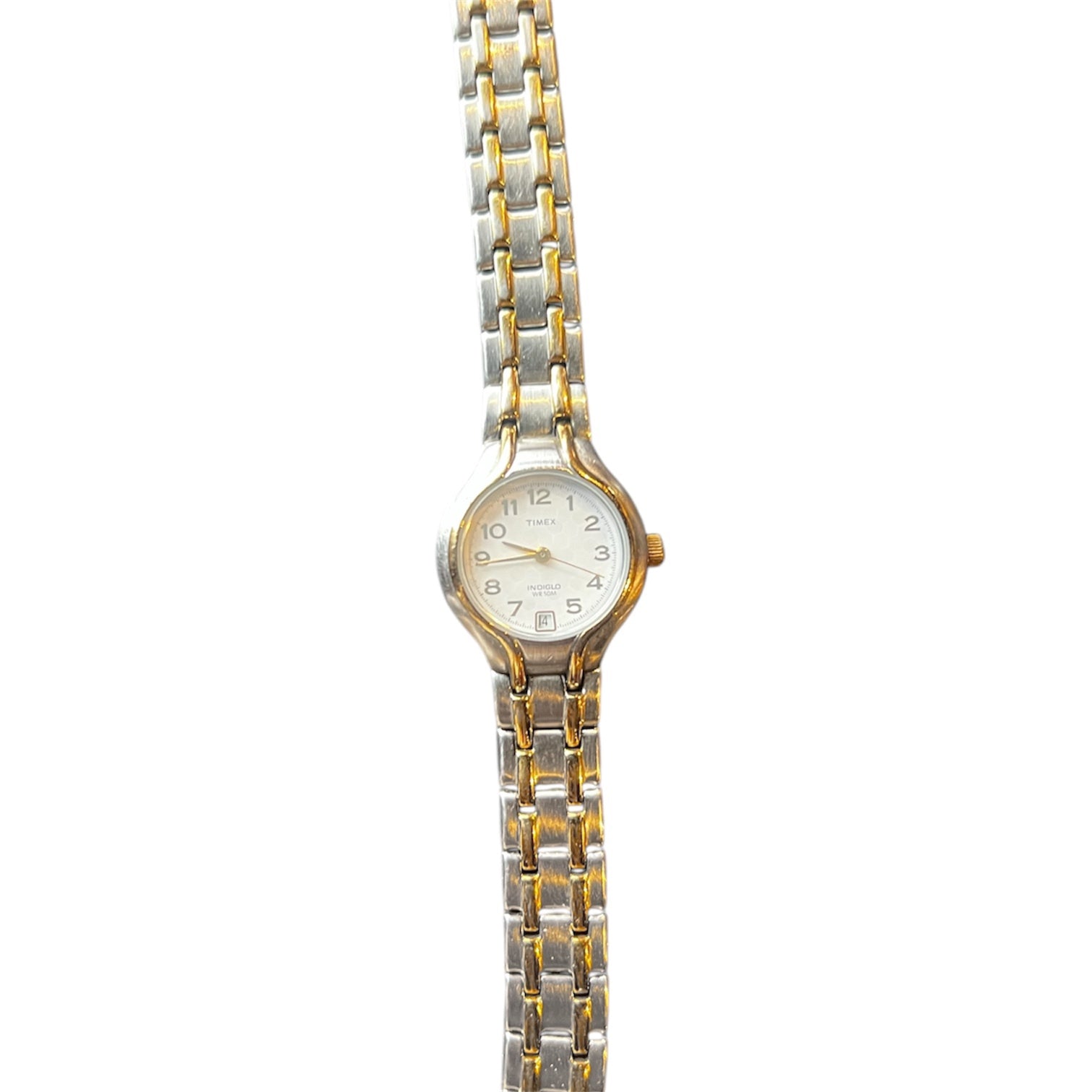 Mixed Metal Watch Choker
