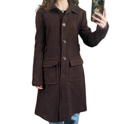 Moda International Wool Blend Coat (M)