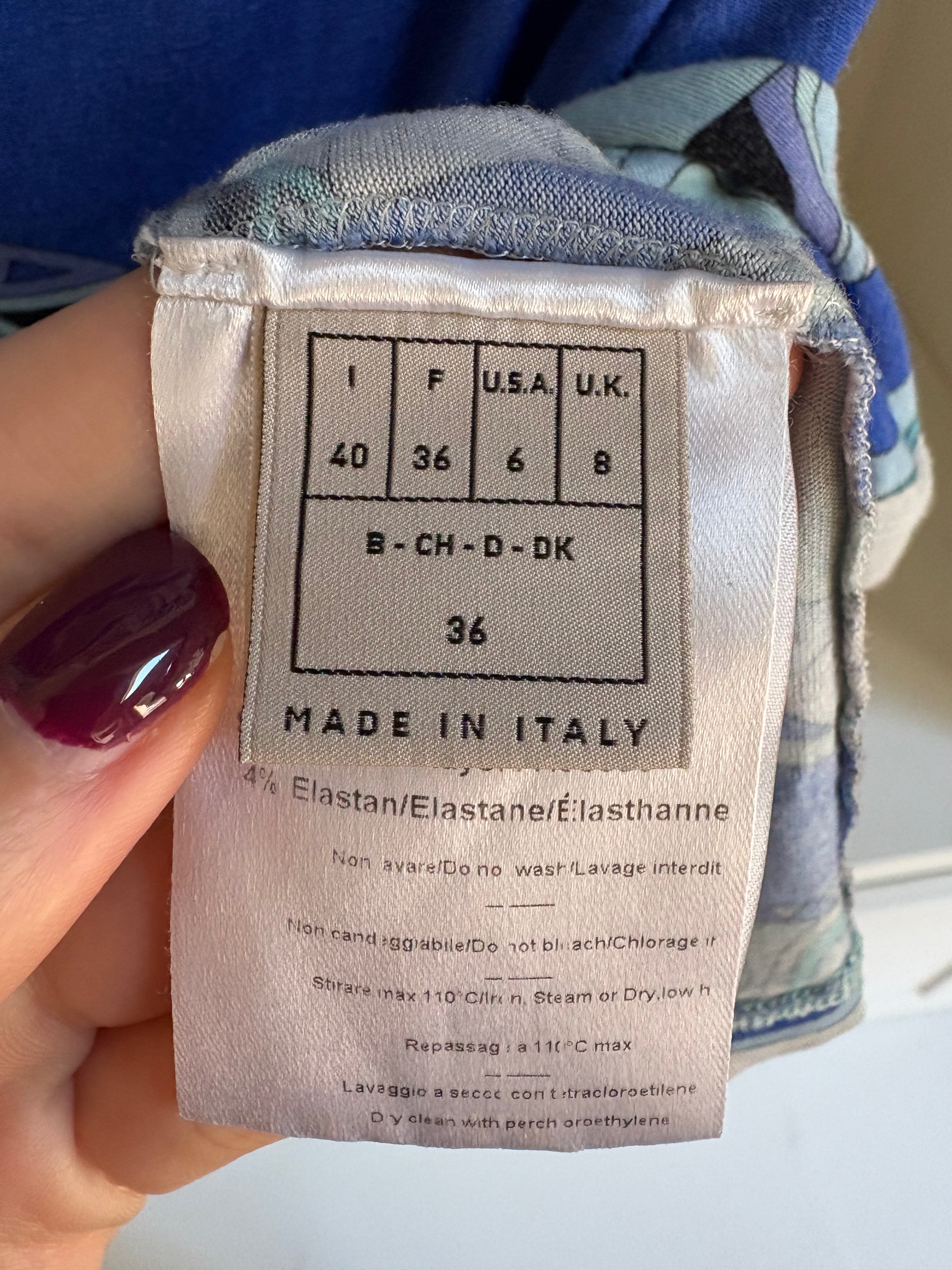 Emilio Pucci Designer Top (S/M)