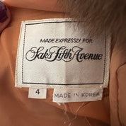 70’s Saks Fifth Fur Coat (XS-S)