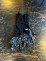 Black/White Polka Dot Dress (S)