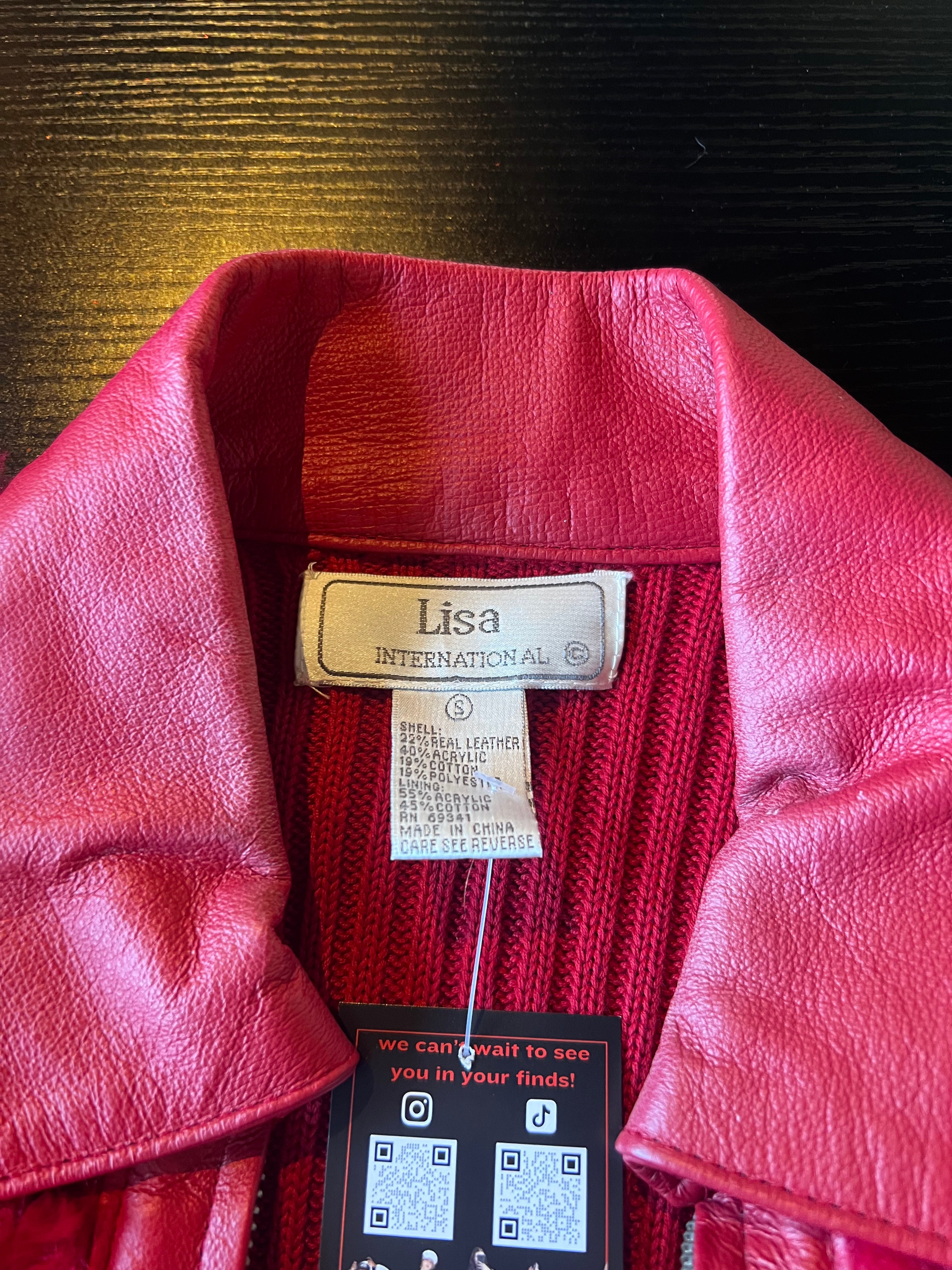 Faux Fur Knit Sweater Jacket (S)