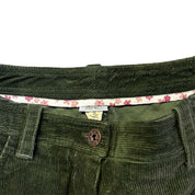 Forrest Green Corduroy Skirt (M)