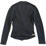 Black Knit Zipper Jacket (M)