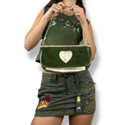 Juicy Couture Velour Mini Bag
