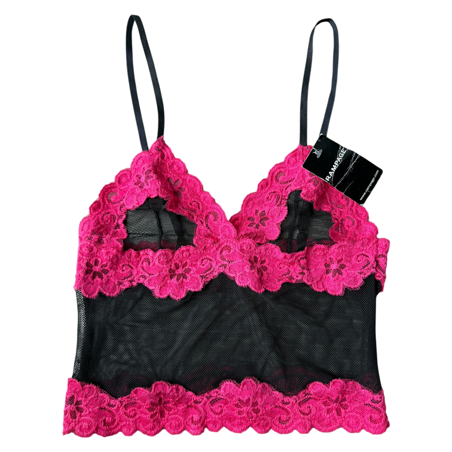 Rampage Y2K Lace Cami (S)