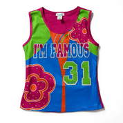 Y2K I’m famous vest tank (L)
