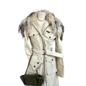 Moschino Belted Coat (S)