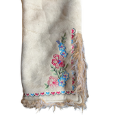 Suede Buckle Jacket Faux Fur (S-M)