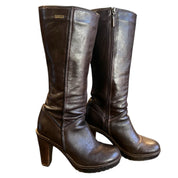 Santorini Brown Leather Boots (6.5)