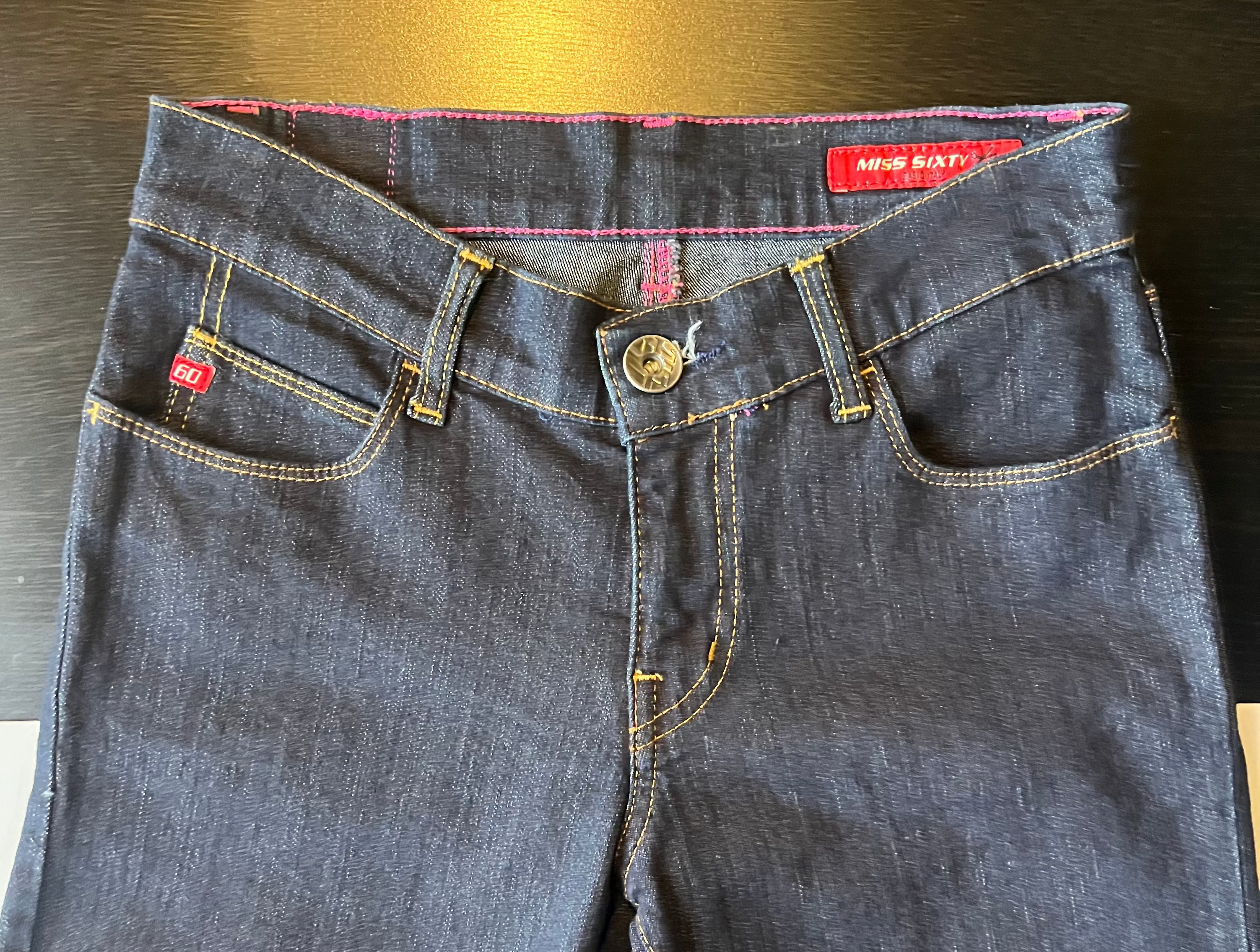 Miss Sixty Dark Wash Jeans (XS)