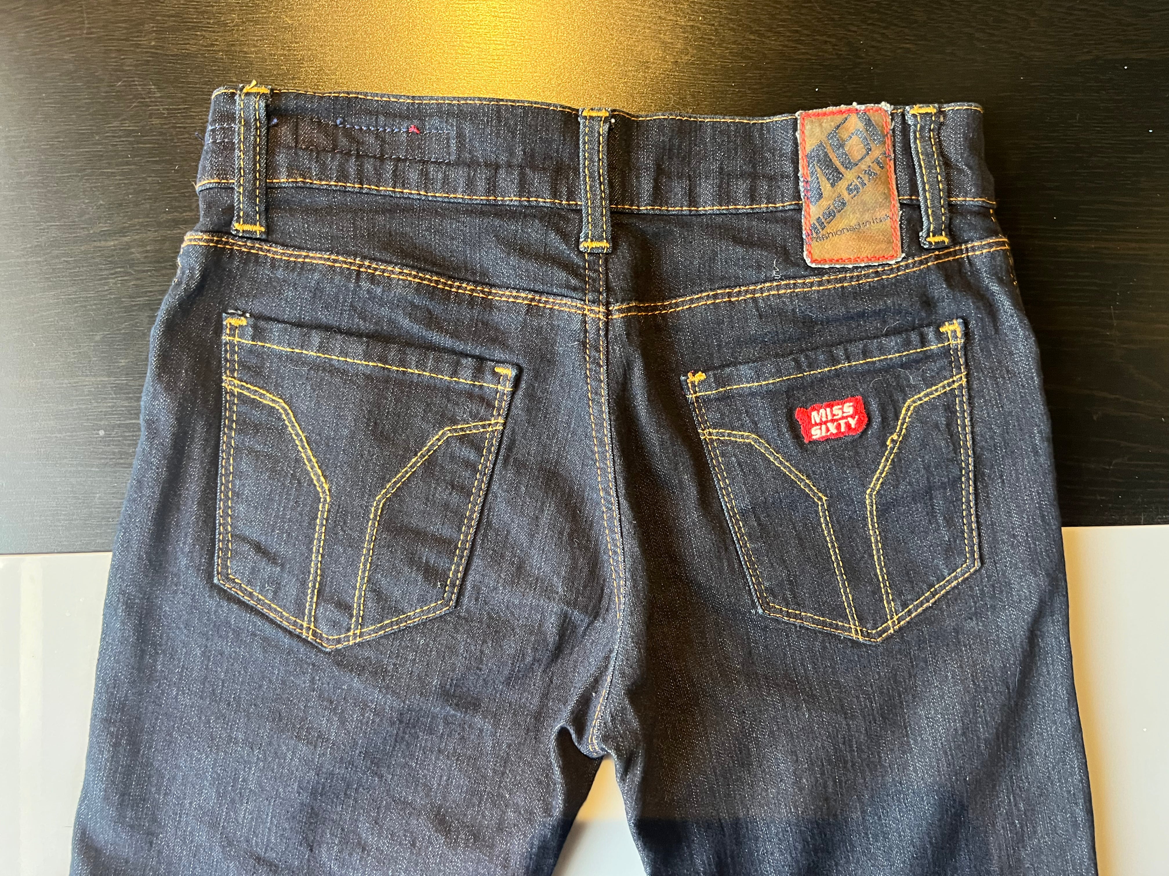 Miss Sixty Dark Wash Jeans (XS)