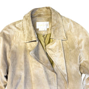 Tan Suede Tie Jacket (XL)