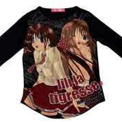 Lili La Tigresse Anime Grpahic Baby Tee (XS/S)