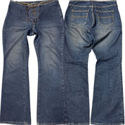 Express lace up Y2K jeans (