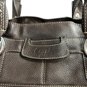 Coach Brown Leather Handbag