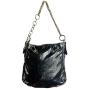 Guess Black Patent Leather Bag