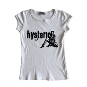 Hysteric Glamour Cat Woman Graphic Baby Tee (s/m)