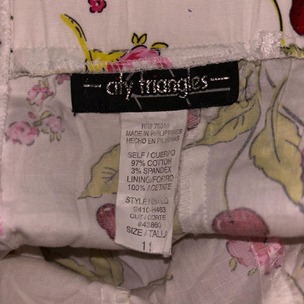 Y2K Cherry Mini Babydoll Dress (M)