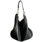 Borsein Pelle Leather Slouchy Bag