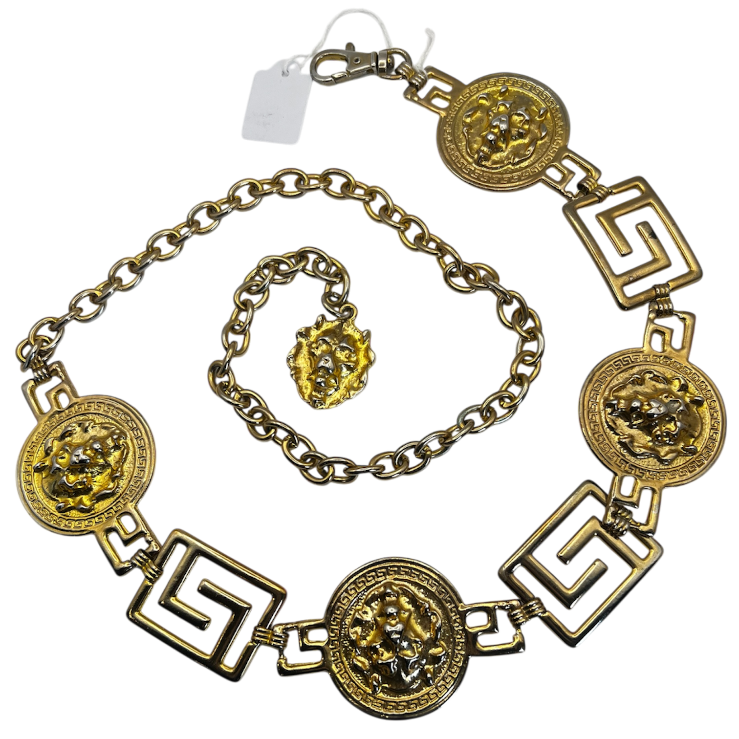 Gold Lion Chain Belt