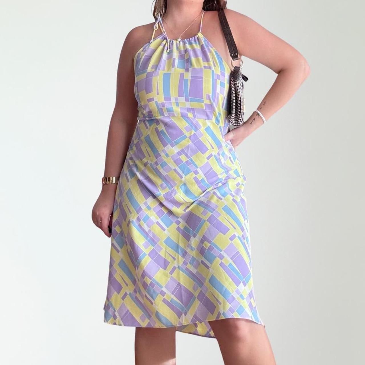 Vintage 80’s Pastel Dress (L)