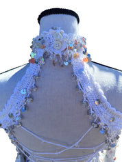 One of a kind crochet fairy dress (XS/S)