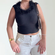 Vintage 90’s Fuzzy Tank Top (M)