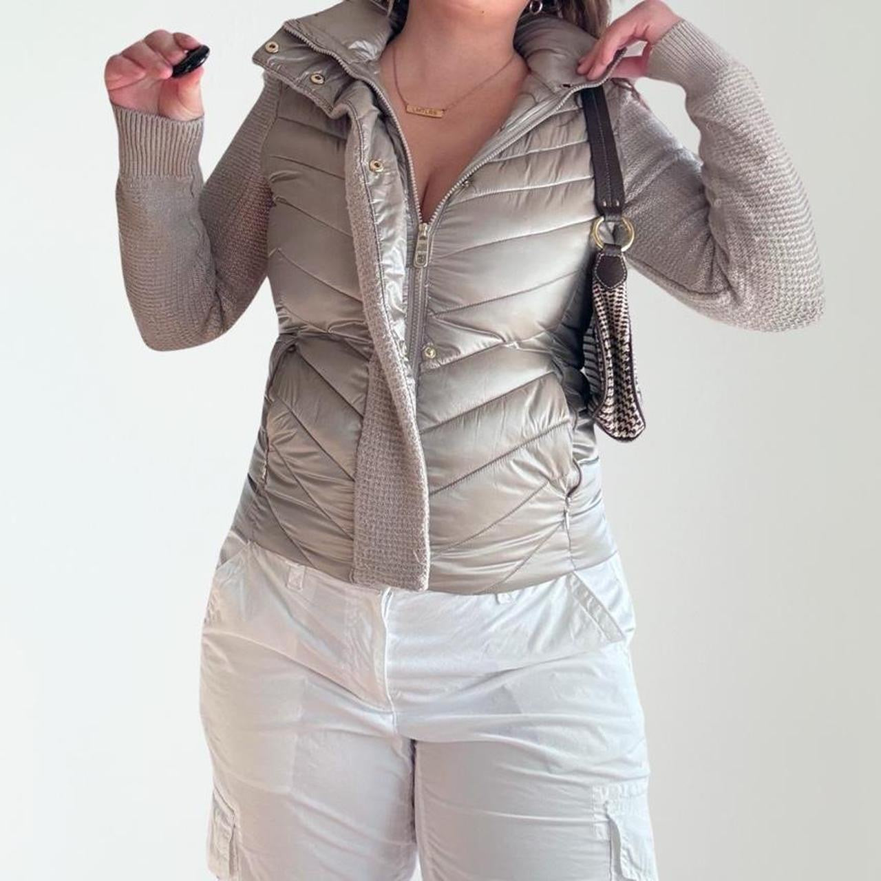 Calvin Klein Gunmetal Puffer Jacket (S)