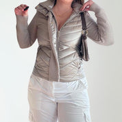 Calvin Klein Gunmetal Puffer Jacket (S)