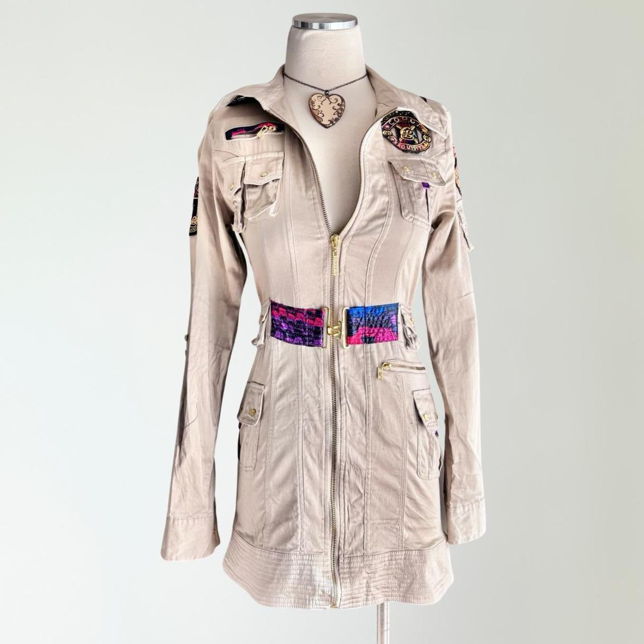 Coogi Military Brat Mini Dress (S)