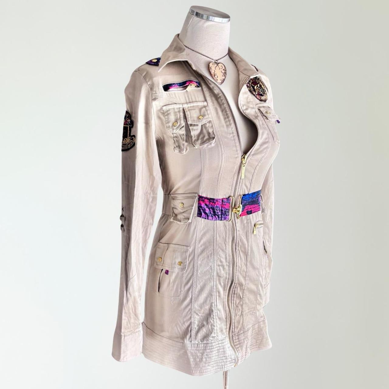 Coogi Military Brat Mini Dress (S)