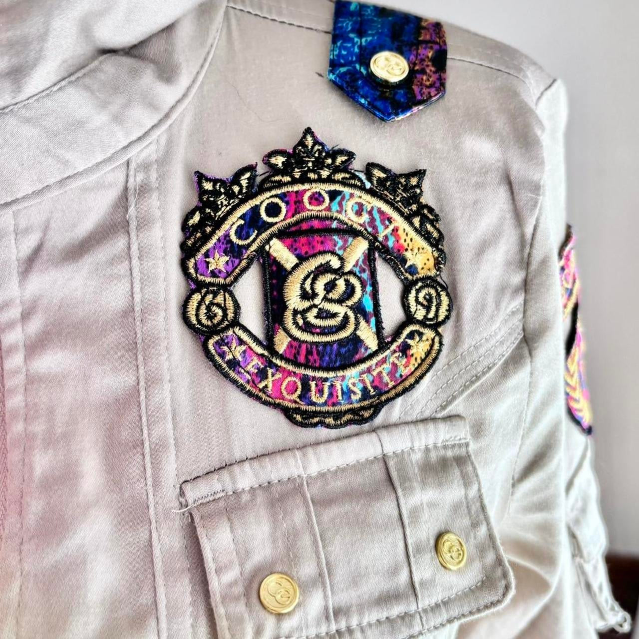 Coogi Military Brat Mini Dress (S)