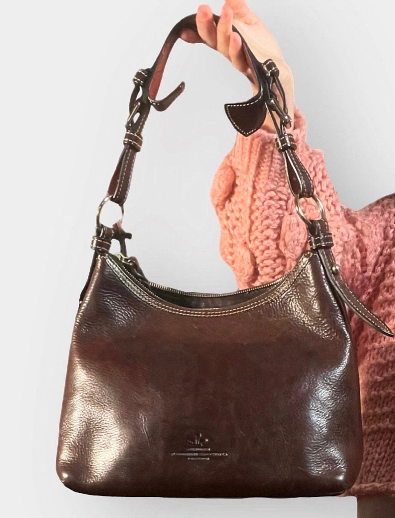 2000s Dooney & Bourke Brown Leather Purse