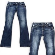 MISS ME LOW RISE BOOTCUT JEANS (31)