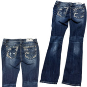 MISS ME LOW RISE BOOTCUT JEANS (31)