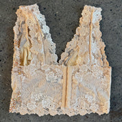 Bebe Sequin & Lace Camisole (L)