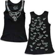 RARE SO CAL scene bling tank (S-L)