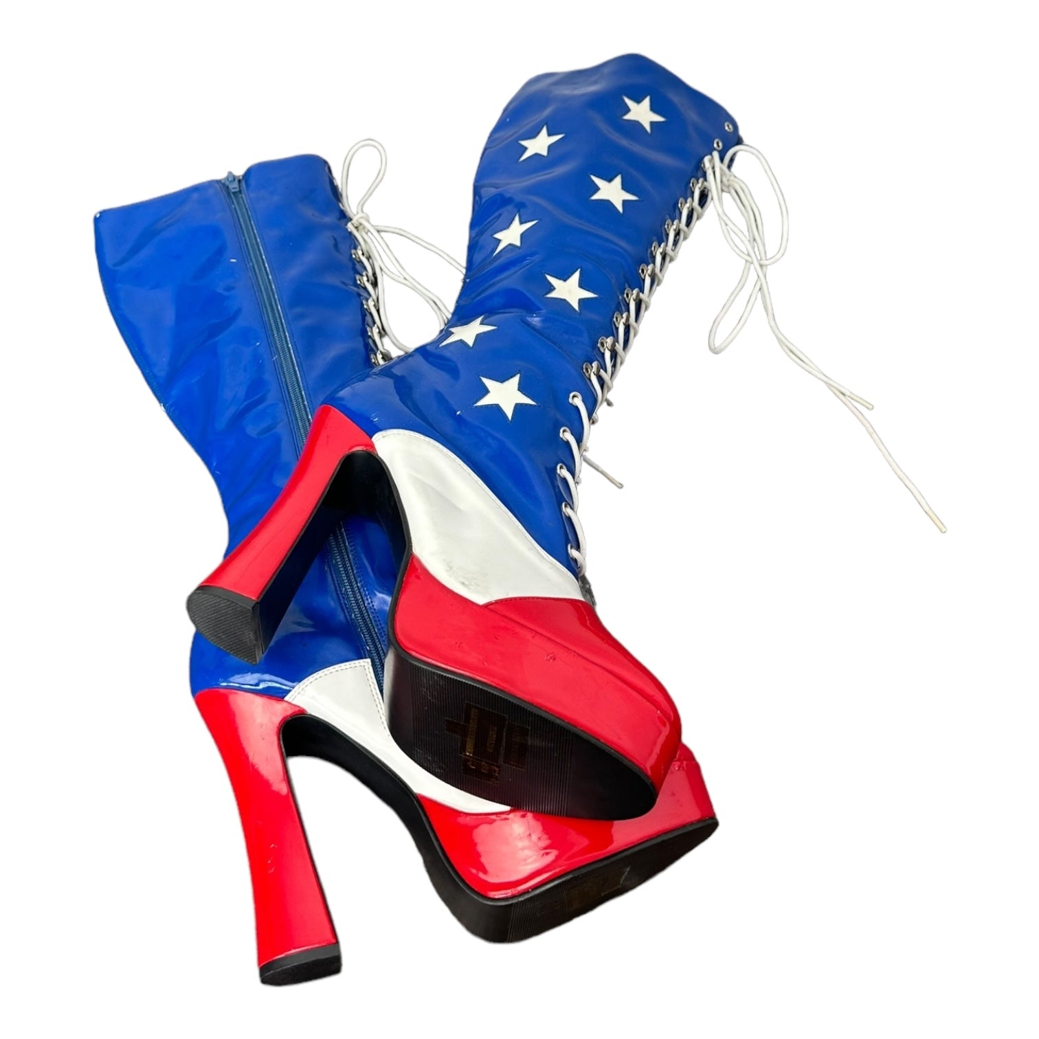 Americana Platform Gogo Boots (10)