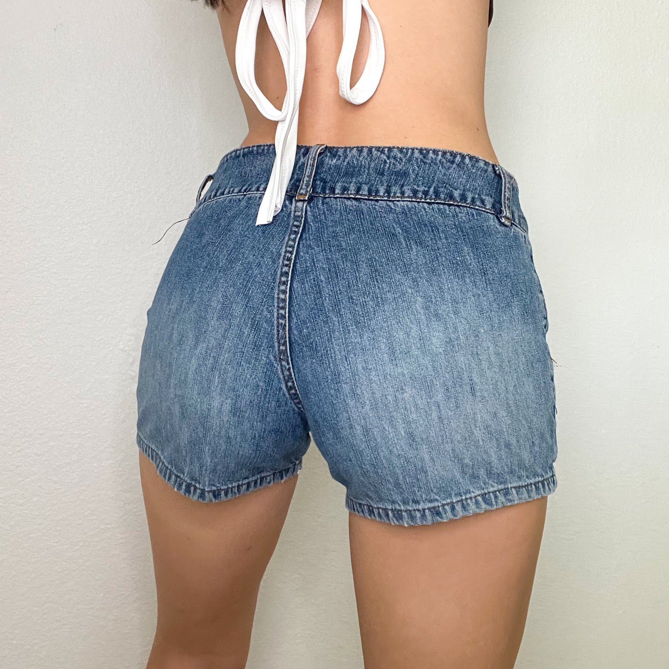Paris Blues Low Rise Denim Shorts