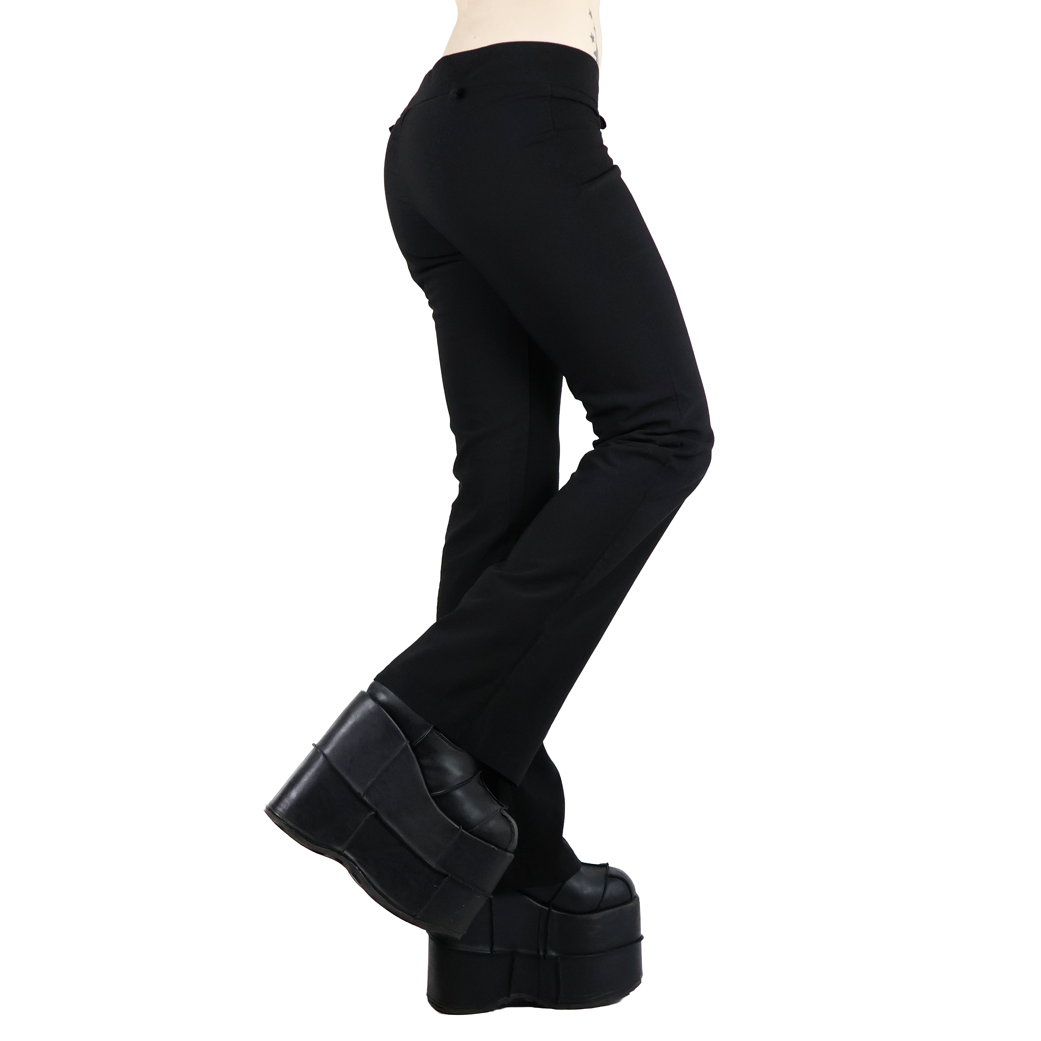 Y2K Low Rise Flares (XS)