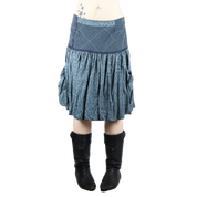 Y2K Euro Bubble Skirt (M)