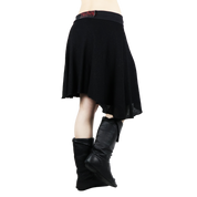 Y2K Euro Patchwork Skirt (XS/S)