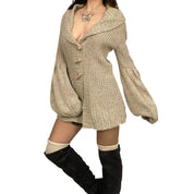 Beige Whimsy Knit (L)