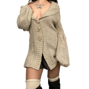 Beige Whimsy Knit (L)